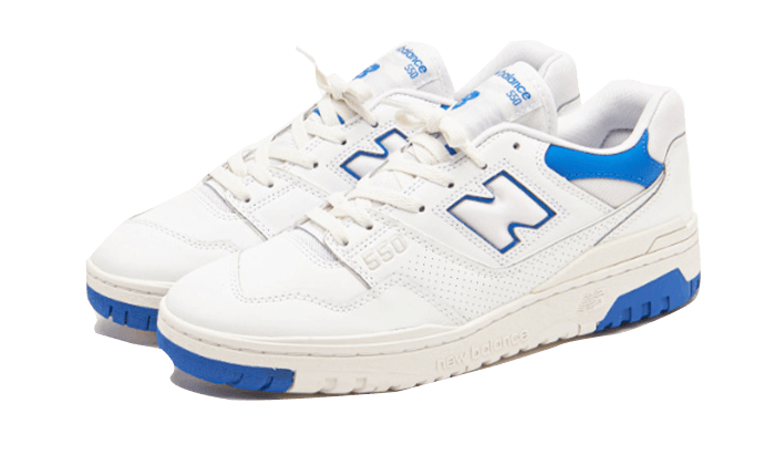 New Balance 550 White Cobalt Blue - BB550SWC-sneaker-JHypes