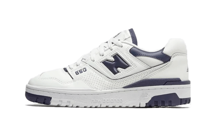 New Balance 550 White Dark Mercury - BBW550BA-JHypes