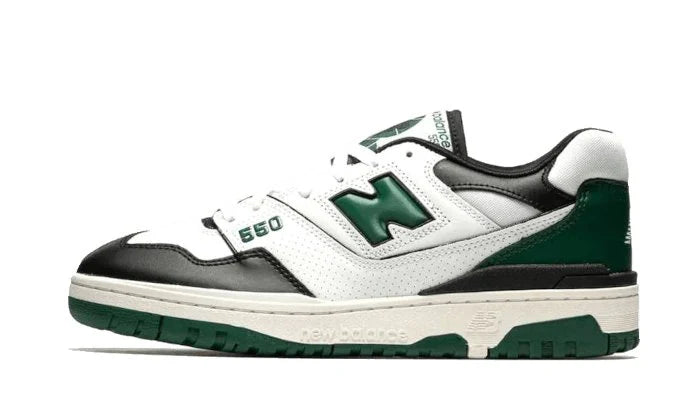 New Balance 550 White Green Black-BB550LE1-JHypes