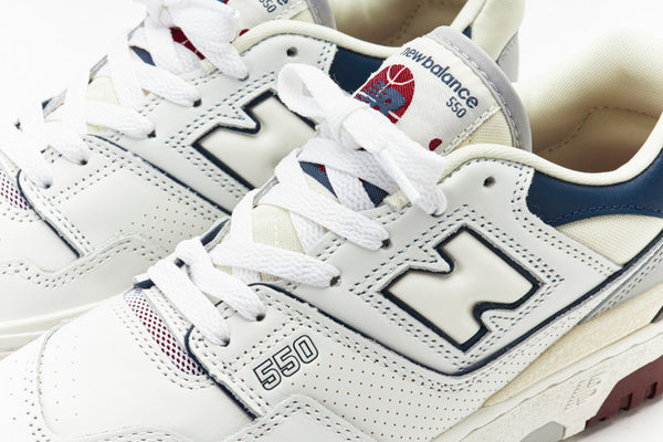 New Balance 550 White Maroon Natural Indigo-BB550PWB-sneaker-JHypes