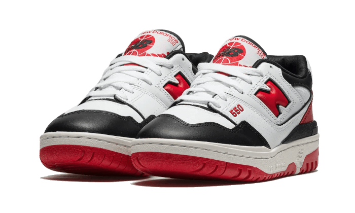 New Balance 550 White Red Black - BB550HR1-sneaker-JHypes