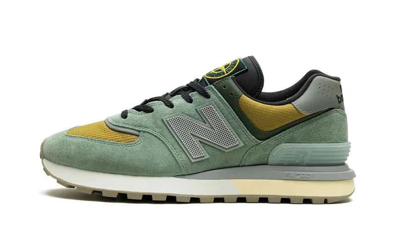 New Balance 574 Legacy Stone Island Light Green-U574LGTN-JHypes