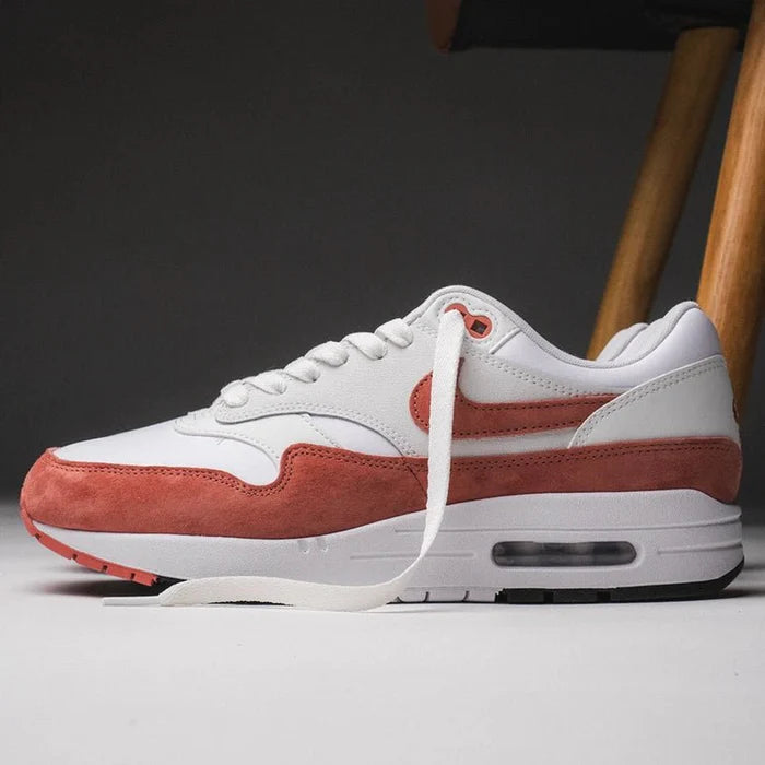Nike Air Max 1 '87 wit oranje rood