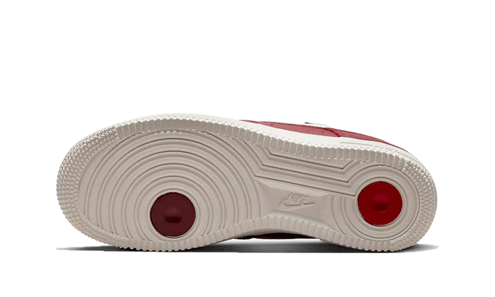 Nike Air Force 1 '07 Premium Team Red History Of Logos-DZ5616-600-sneakers JHypes