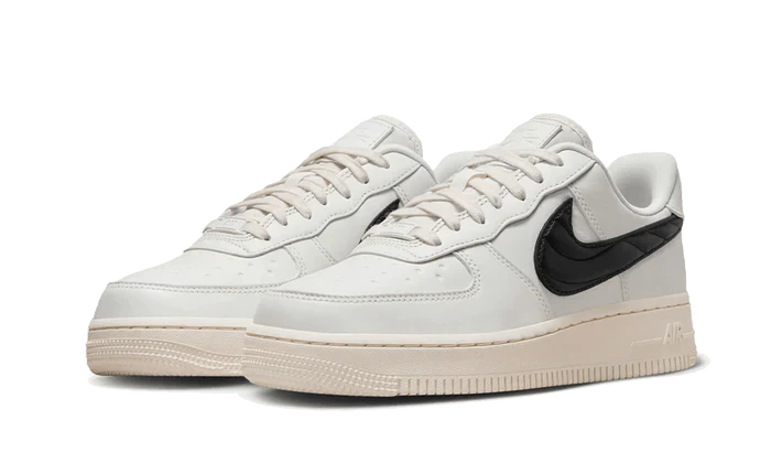Nike Air Force 1 '07 Quilted Swoosh Phantom Black-FV1182-001-sneaker JHypes