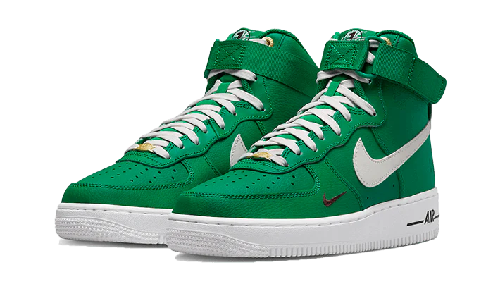 Nike Air Force 1 High 40th Anniversary White Green-DQ7584-300-sneakers JHypes