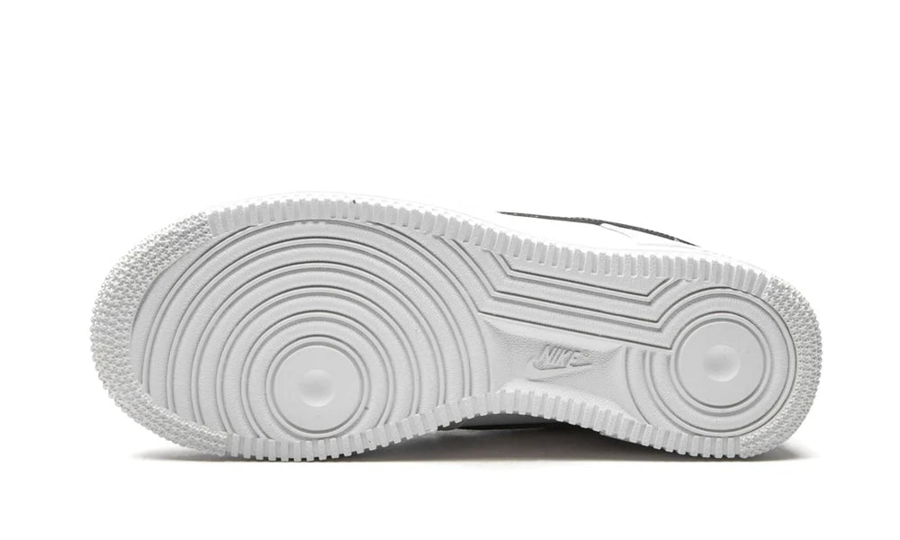 Nike Air Force 1 Low 07 Essential White Black Gold Mini Swoosh-CZ0270-102-schoenen JHypes