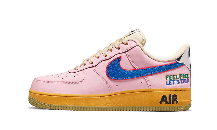 Nike Air Force 1 Low '07 Feel Free Let's Talk-DX2667-600-JHypes
