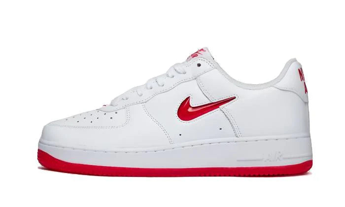 Nike Air Force 1 Low 07 Retro Color of the Month Jewel Swoosh University Red-FN5924-101-JHypes