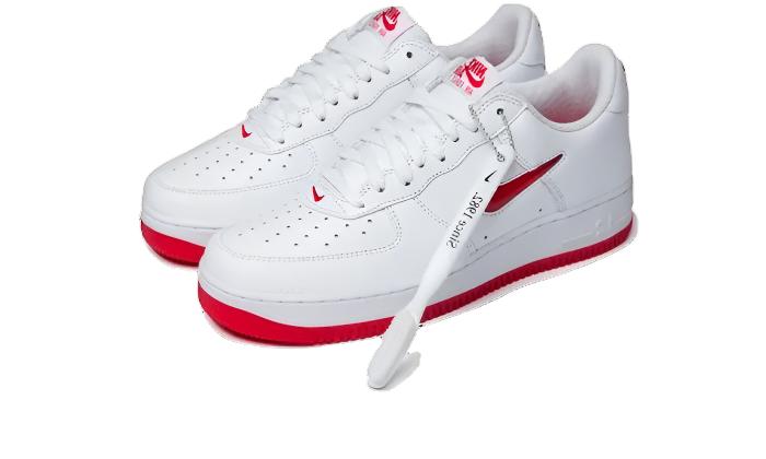 Nike Air Force 1 Low 07 Retro Color of the Month Jewel Swoosh University Red-FN5924-101-sneaker JHypes