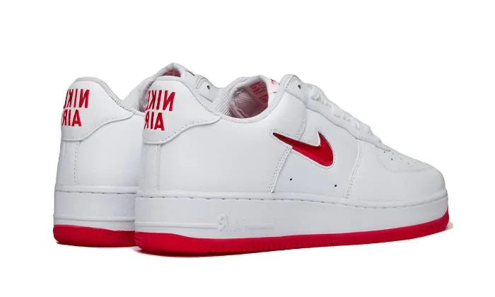 Nike Air Force 1 Low 07 Retro Color of the Month Jewel Swoosh University Red-FN5924-101-sneakers JHypes