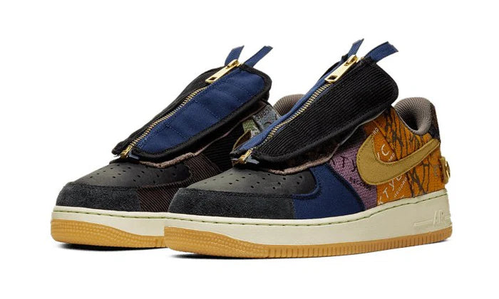 Nike Air Force 1 Low Fossil Travis Scott-CN2405-900-sneakers JHypes