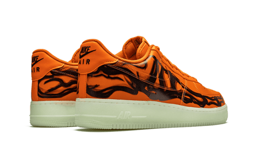 Nike Air Force 1 Low Orange Skeleton Halloween (2020) - CU8067-800-sneakers JHypes