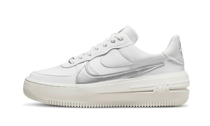 Nike Air Force 1 Low Platform Summit White Metallic Silver - DX2654-200JHypes