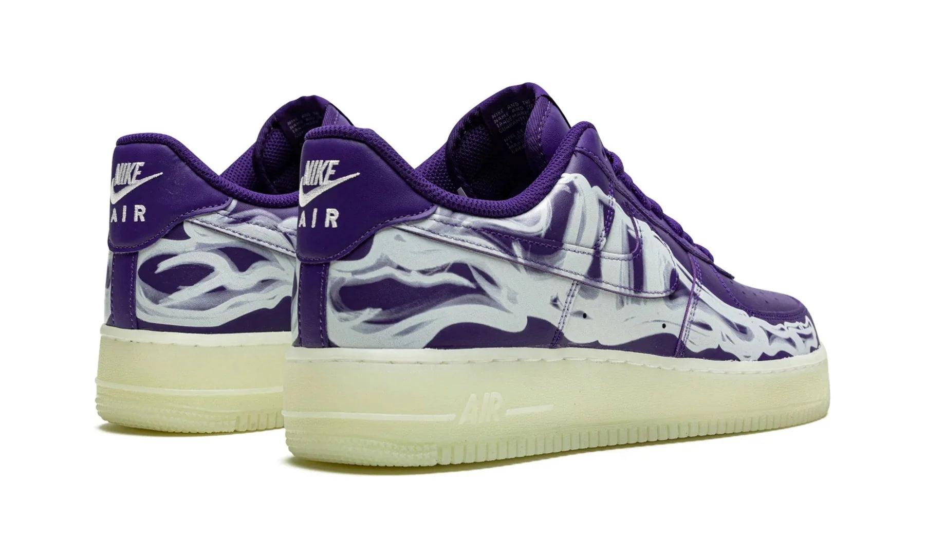 Nike Air Force 1 Low Purple Skeleton Halloween (2021)-CU8067-500-sneakers JHypes