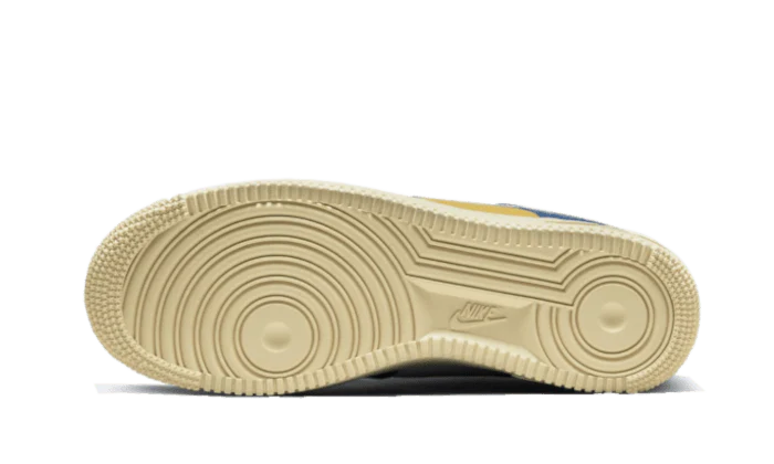 Nike Air Force 1 Low SP Undefeated 5 On It Blue Yellow Croc-DM8462-400-sneakers JHypes