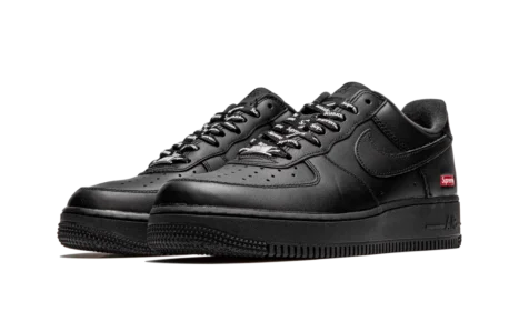 Nike Air Force 1 Low Supreme Black-CU9225-001-sneaker JHypes