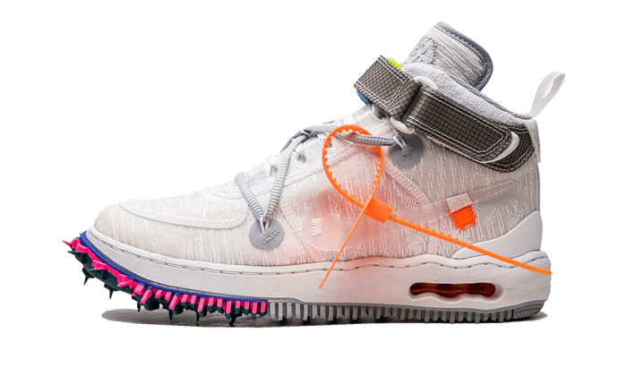 Nike Air Force 1 Mid Off-White White-DO6290-100-JHypes