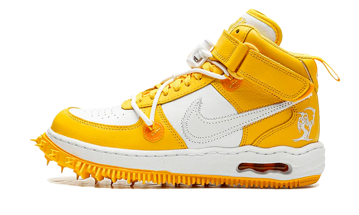 Nike Air Force 1 Mid SP Off-White Varsity Maize-DR0500-101-JHypes