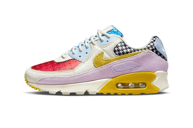 Nike Air Max 90 Patchwork (W)-DM8075-100-JHypes