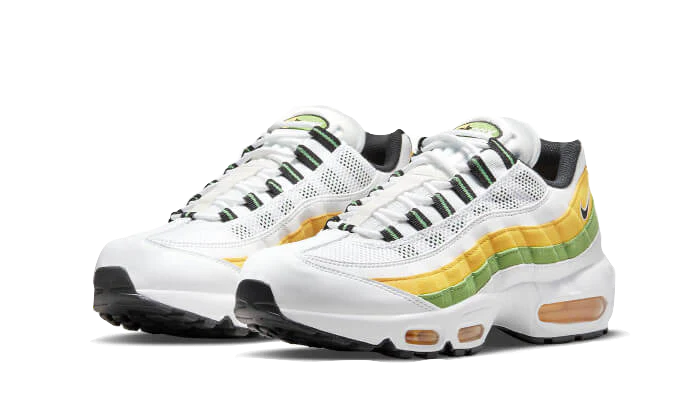 Nike Air Max 95 Essential White Green Apple Tour Yellow-DQ3429-100-sneaker JHypes
