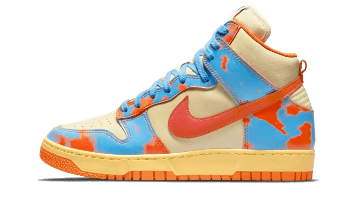 Nike Dunk High 1985 Acid Wash Orange-DD9404-800-JHypes