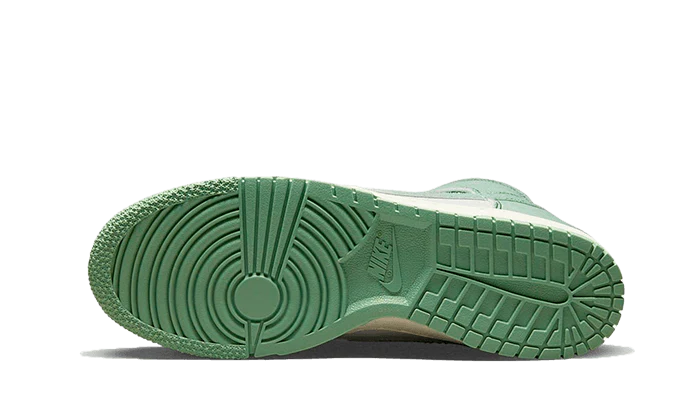 Nike Dunk High 1985 Enamel Green Denim-DV1143-300-sneakers JHypes