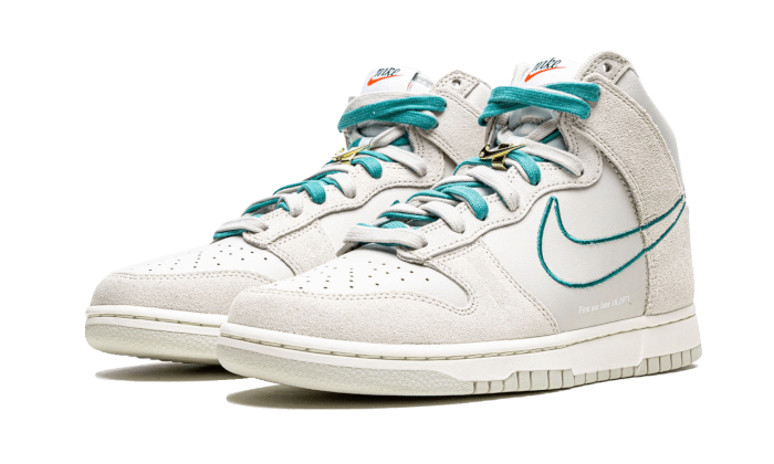 Nike Dunk High First Use Light Bone Green Noise - DH0960-001-sneaker-JHypes