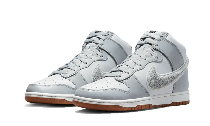 Nike Dunk High Retro Chenille Swoosh White Grey-DR8805-003-sneaker JHypes