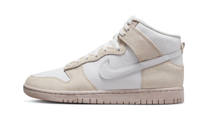 Nike Dunk High Retro PRM Cracked Leather Swoosh-DV0822-100-JHypes