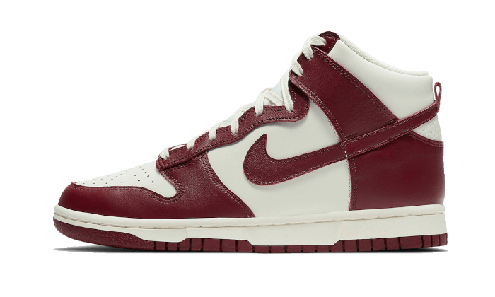 Nike Dunk High Sail Team Red - DD1869-101-JHypes