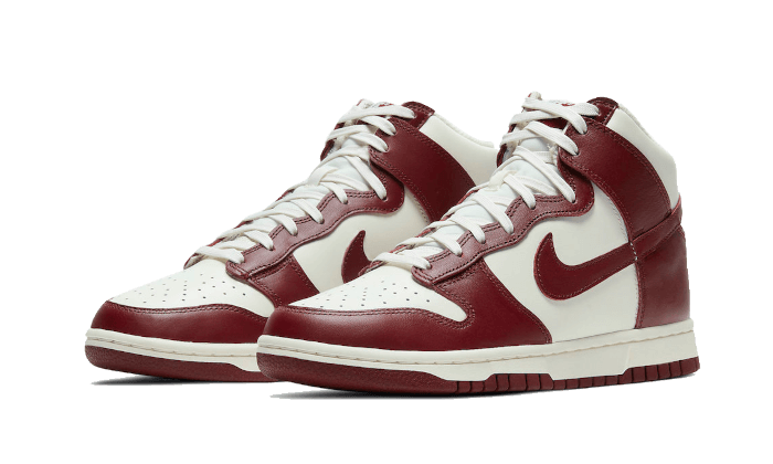 Nike Dunk High Sail Team Red - DD1869-101-sneaker-JHypes