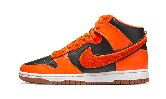 Nike Dunk High University Chenille Swoosh Safty Orange-DR8805-002-JHypes