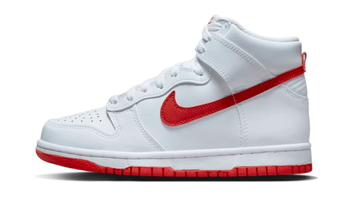Nike Dunk High White Picante Red-DV0828-100 / DB2179-111-JHypes