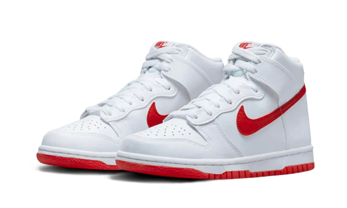 Nike Dunk High White Picante Red-DV0828-100 / DB2179-111-sneaker JHypes