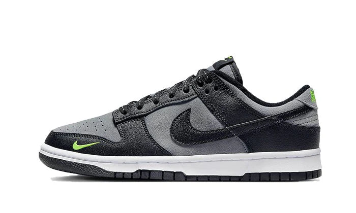 Nike Dunk Low Black Grey Green Strike-FQ2205-001-JHypes