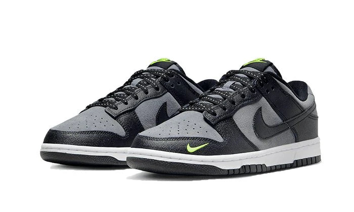 Nike Dunk Low Black Grey Green Strike-FQ2205-001-sneakers JHypes