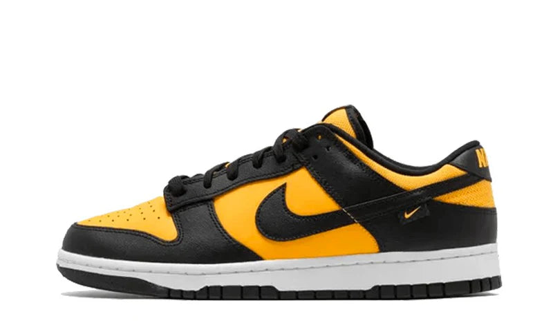 Nike Dunk Low Black University Gold-FZ4618-001-schoenen JHypes