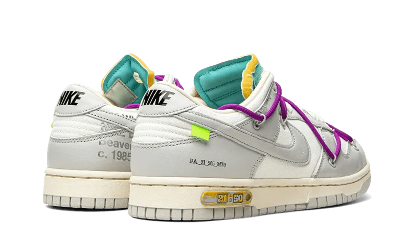Nike Dunk Low Off-White Lot 21-DM1602-100-sneakers JHypes