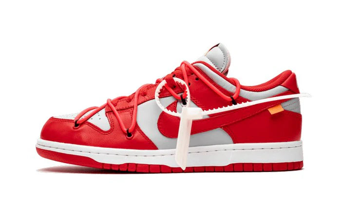 Nike Dunk Low Off-White University Red-CT0856-600-JHypes