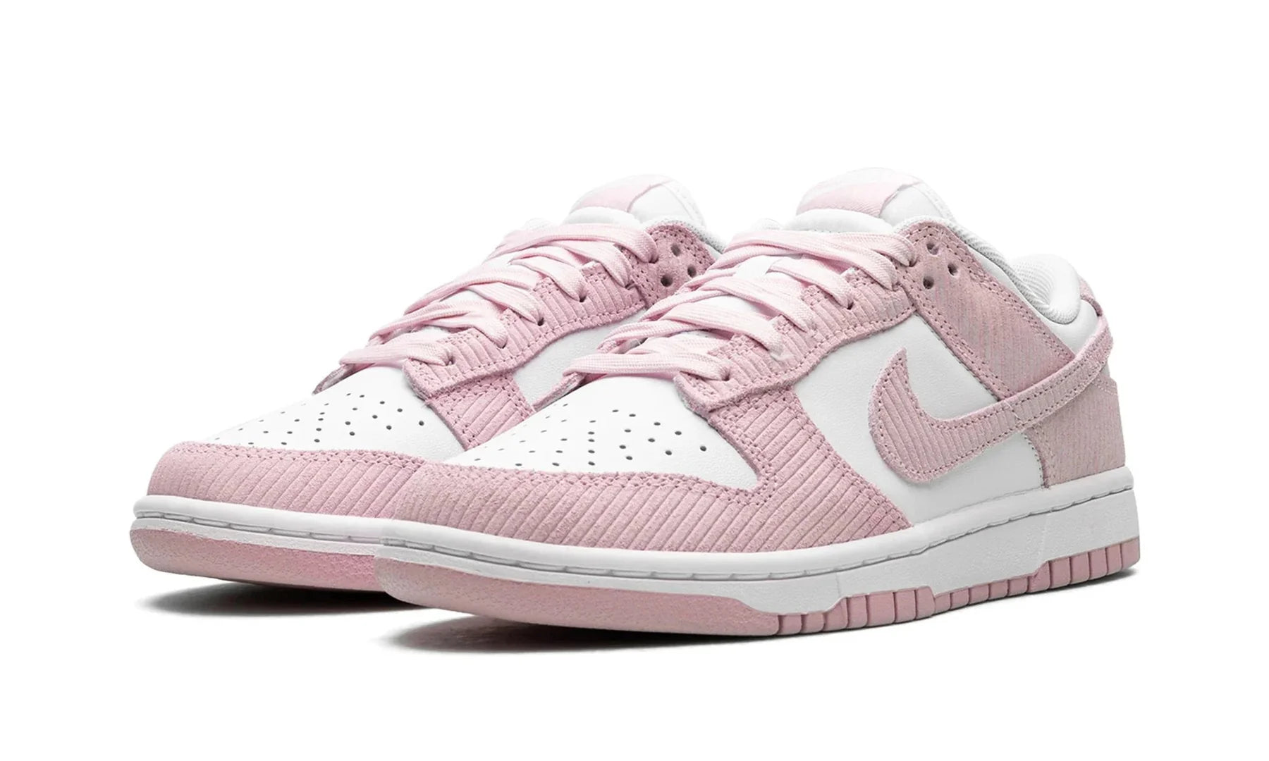 Nike Dunk Low PINK CORDUROY (W)-FN7167-100
