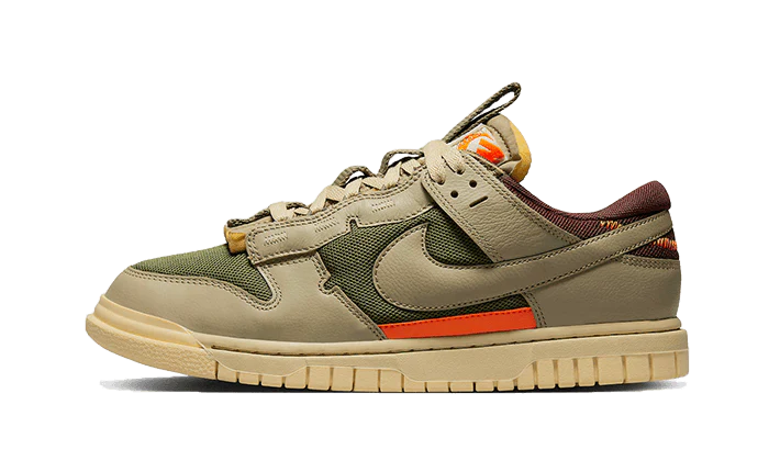 Nike Dunk Low Remastered Medium Olive-DV0821-200-JHypes