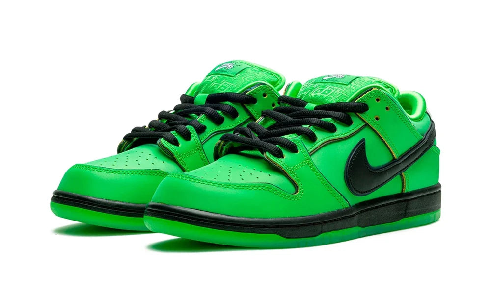 Nike Dunk Low SB Powerpuff Girls Buttercup-FZ8319-300-sneakers JHypes