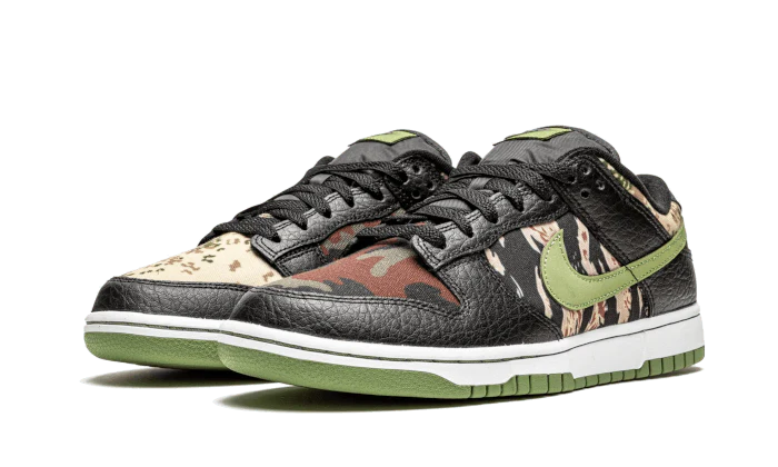 Nike Dunk Low SE Black Multi-Camo (Crazy Camo)-DH0957-001 / DB1909-001-sneaker JHypes