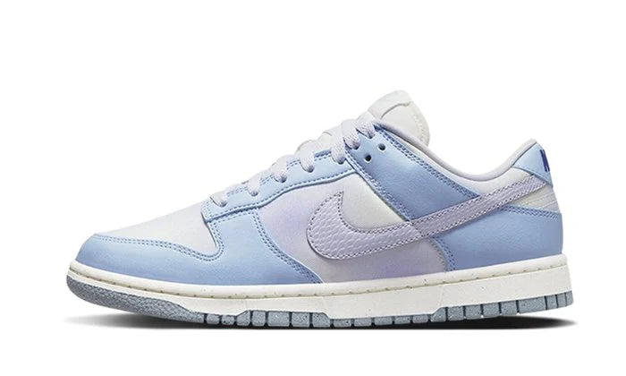 Nike Dunk Low White Blue Airbrush-FN0323-400-sneakers JHypes