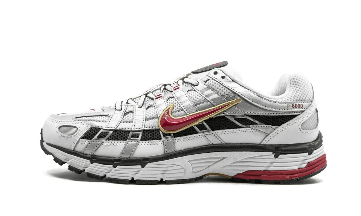 Nike P-6000 White Gold Red- BV1021-101-JHypes