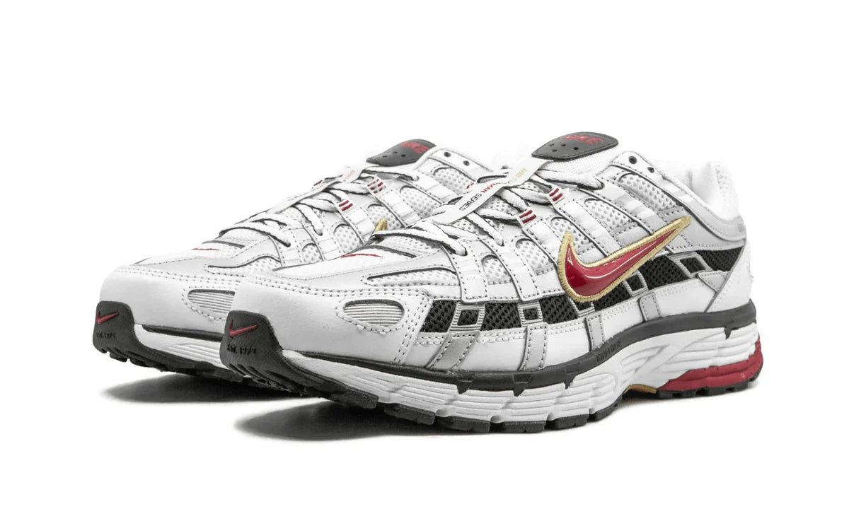 Nike P-6000 White Gold Red- BV1021-101-sneaker JHypes