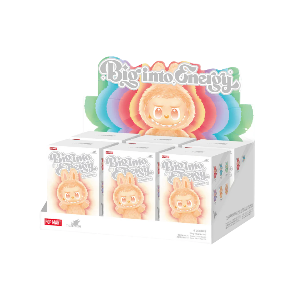 Pop Mart Labubu The Monsters Big into Energy Vinyl Face Blind Box