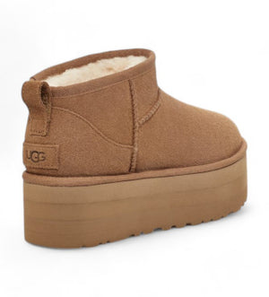 UGG Classic Ultra Mini Platform Chestnut (W)-1135092-CHE-sneakers-JHypes