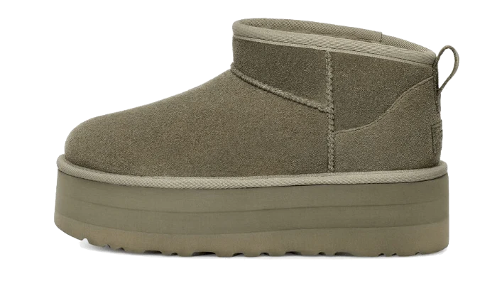 UGG Classic Ultra Mini Platform Moss Green-1135092-MSG-JHypes